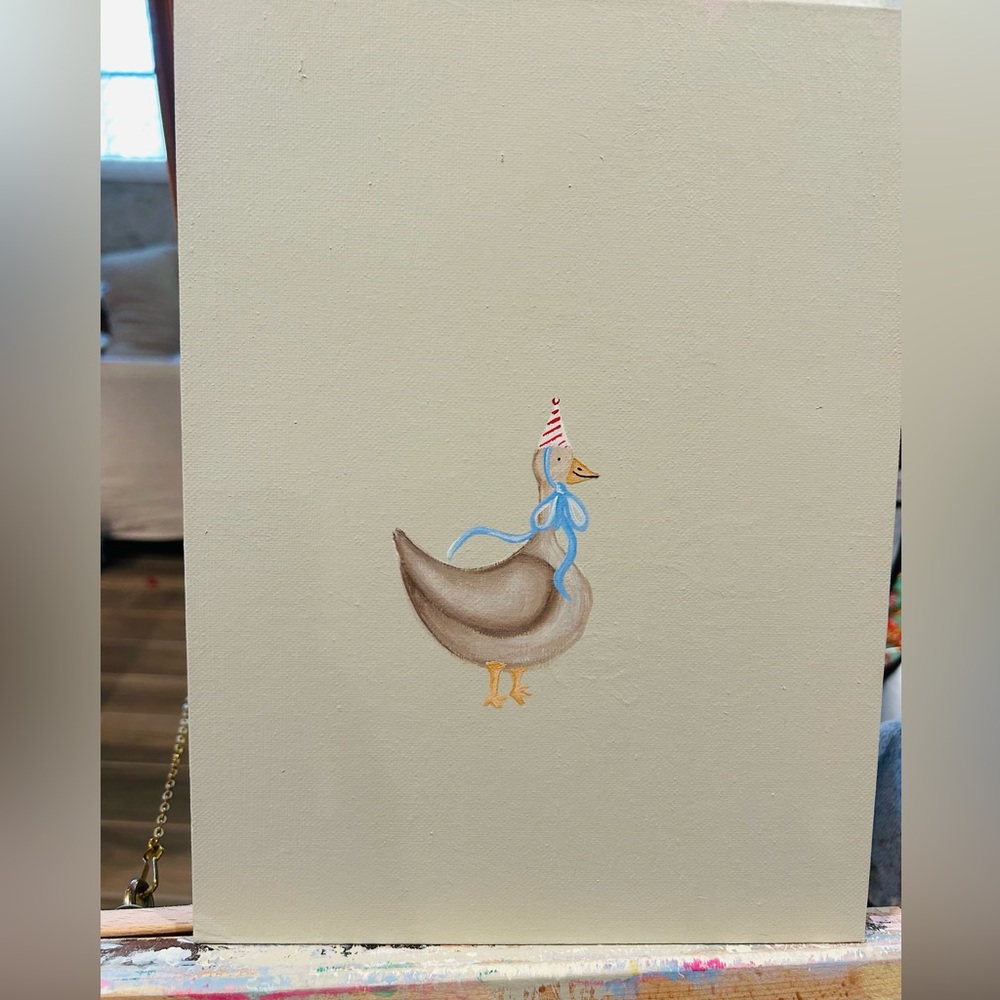 Silly Goose Nursery Art